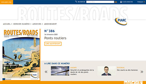La revue Routes/Roads est disponible en version numérique.